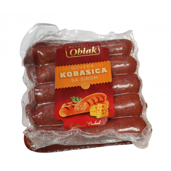 Nötköttskorv Ost 5-pack - 500g 