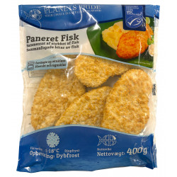 Panerad fisk MSC - 400g 