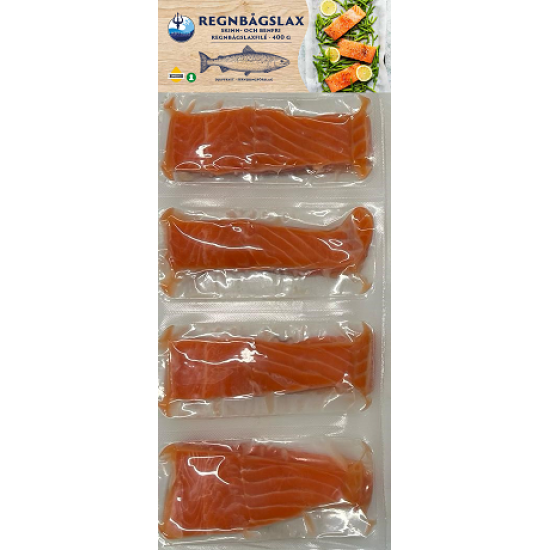 Regnbågslax 4-pack - 400g 