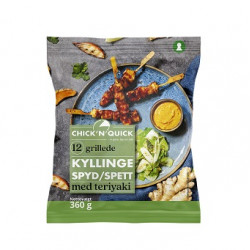 Kycklingspett Teriyaki 12-pack - 360g