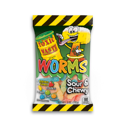Toxic Waste Sour Gummy Worms  - 143g