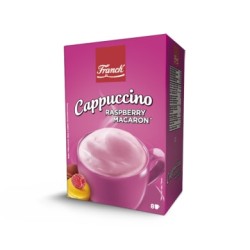 Cappuccino Hallon Macaron - 148g